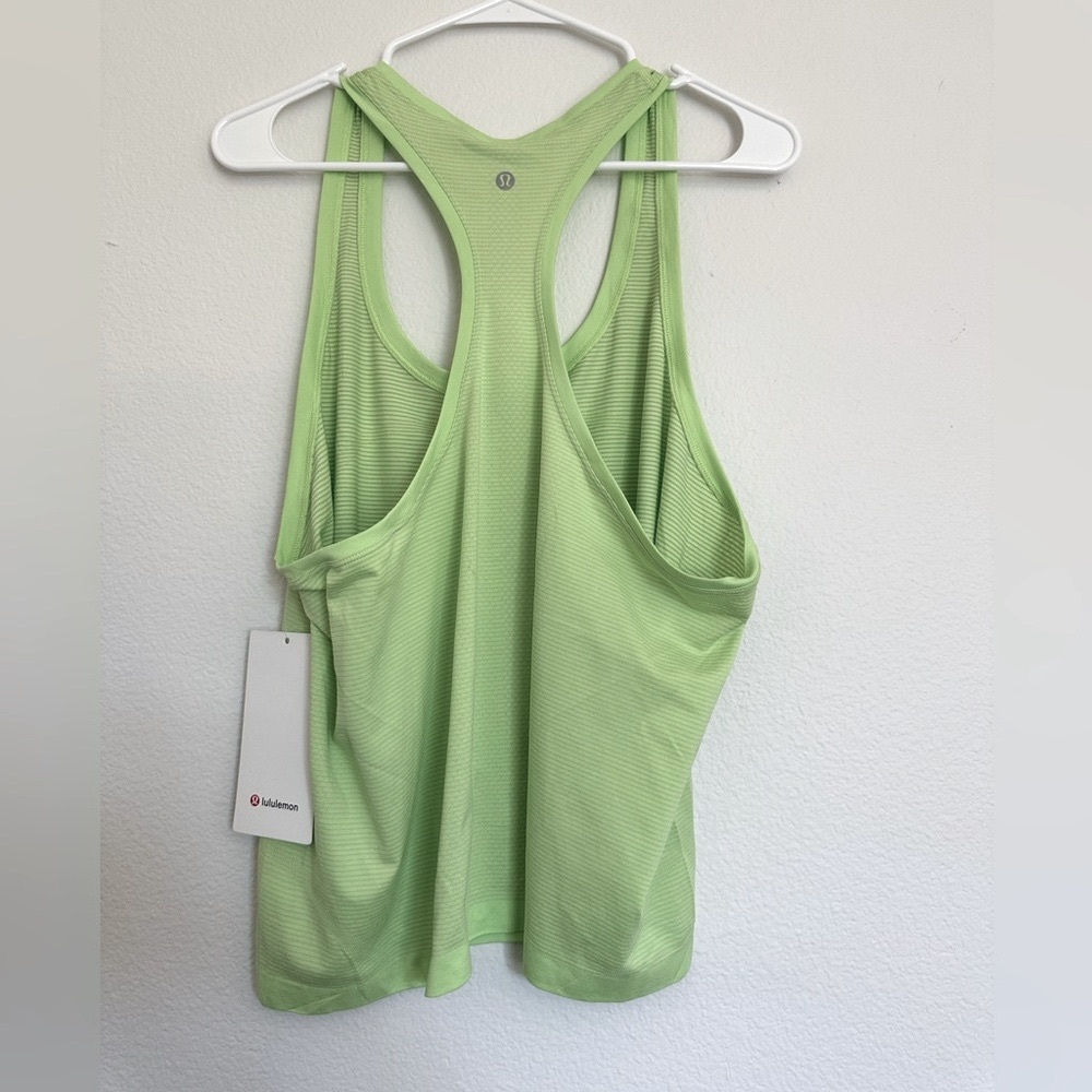 Lululemon Swiftly Tech 2.0 RB, neon green/yellow, NWT. Size 16